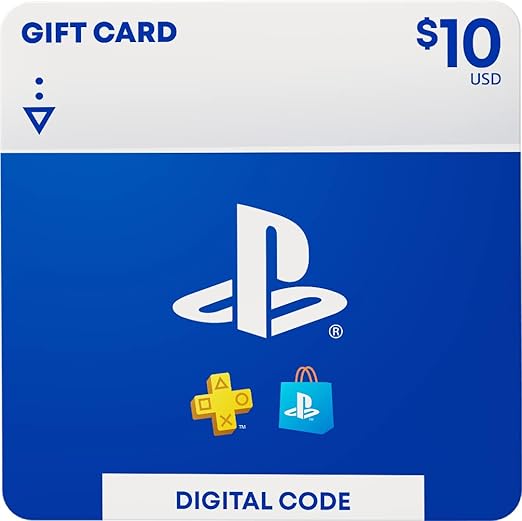 $10 -PlayStation Store Gift Card [Digital Code]