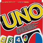 Mattel Games UNO, Classic Card Game for Kids and Adults for Family Game Night, Use as a Travel Game or Engaging Gift for Kids, 2 to 10 Players, Ages 7 and Up, W2087