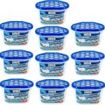 ANSIO Dehumidifier 500ml Pack of 10 Condensation Remover Moisture Absorber Dehumidifiers for Damp, Mould, Moisture in Home, Kitchen, Wardrobe, Bedroom
